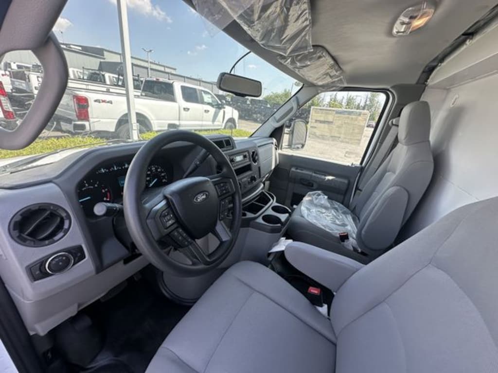 New 2024 Ford E-350 Cutaway 11 ROYAL STEEL SERVICE VAN BODY Cab/Chassis