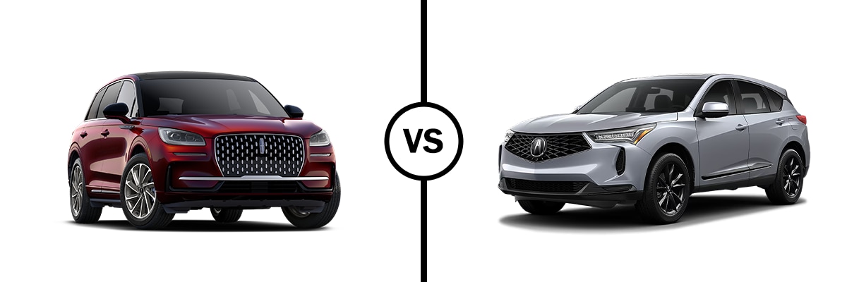 New Lincoln Corsair vs. Acura RDX