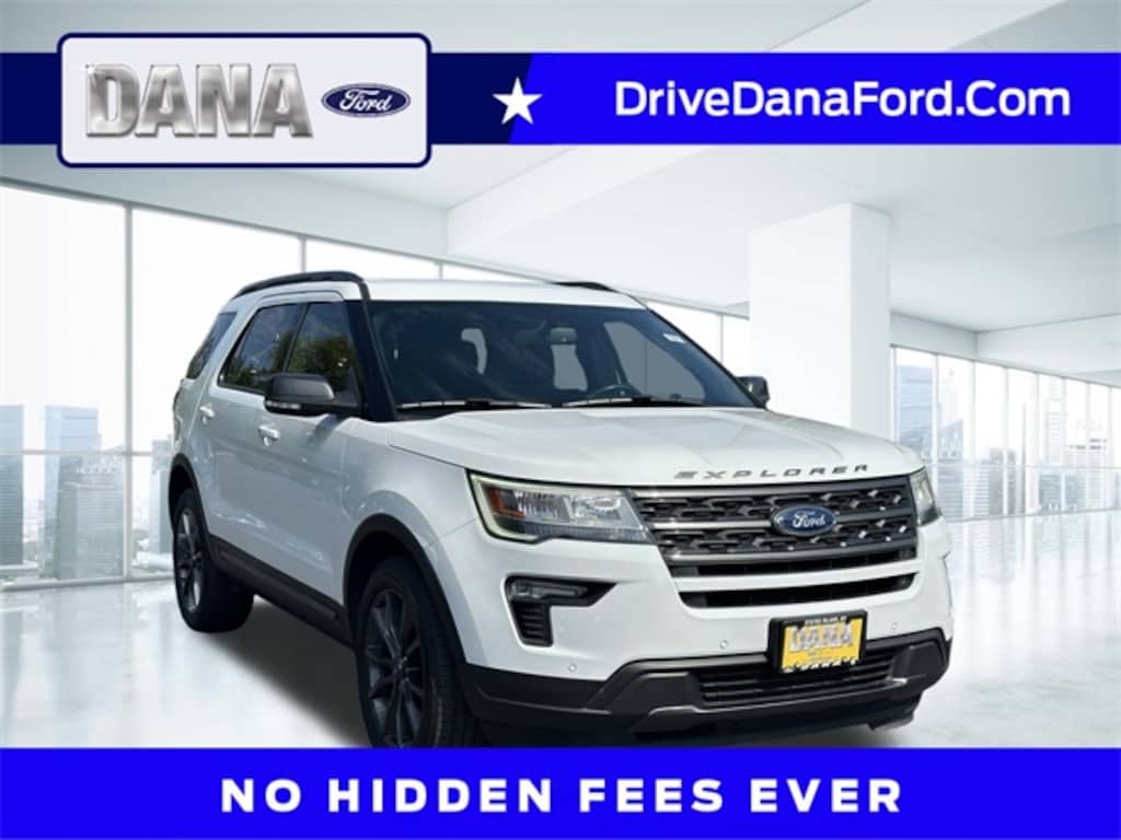 Certified 2019 Ford Explorer XLT SUV