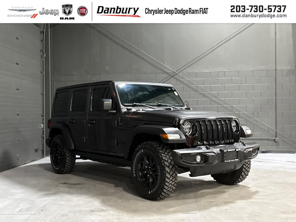 Certified 2022 Jeep Wrangler Unlimited Willys Unlimited Willys 4x4