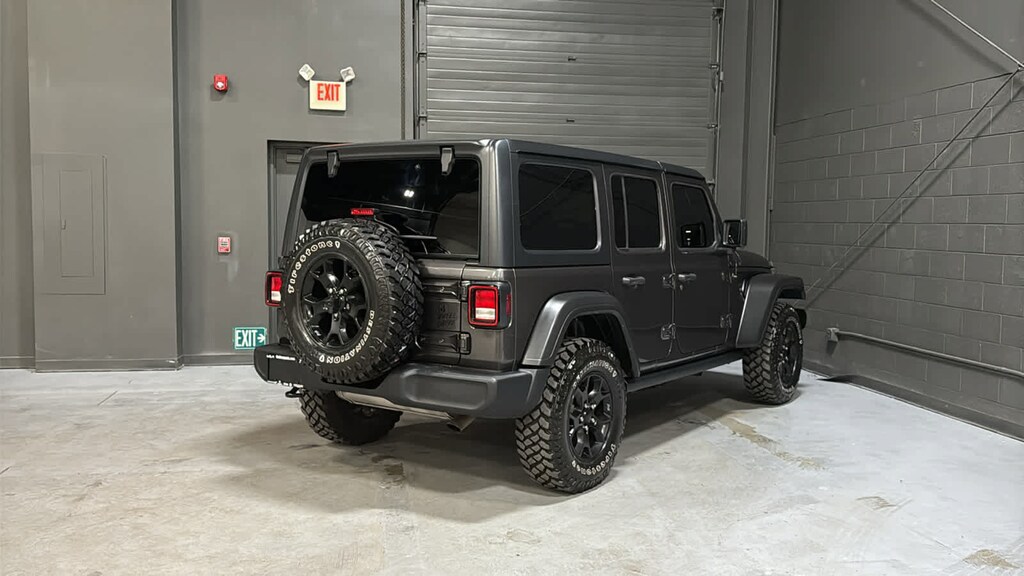 Certified 2022 Jeep Wrangler Unlimited Willys Unlimited Willys 4x4
