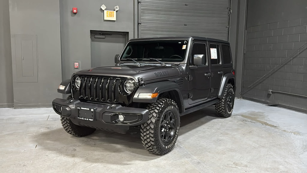 Certified 2022 Jeep Wrangler Unlimited Willys Unlimited Willys 4x4