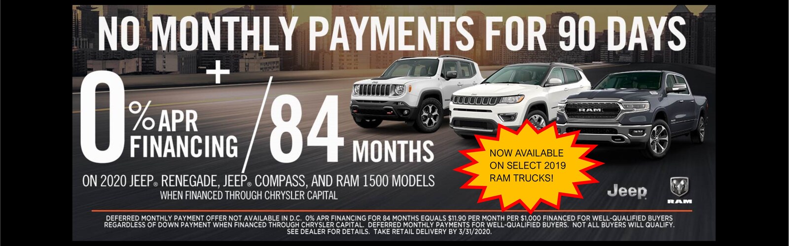 Jeep Ram Dodge Chrysler FIAT dealer in Danbury Near Norwalk