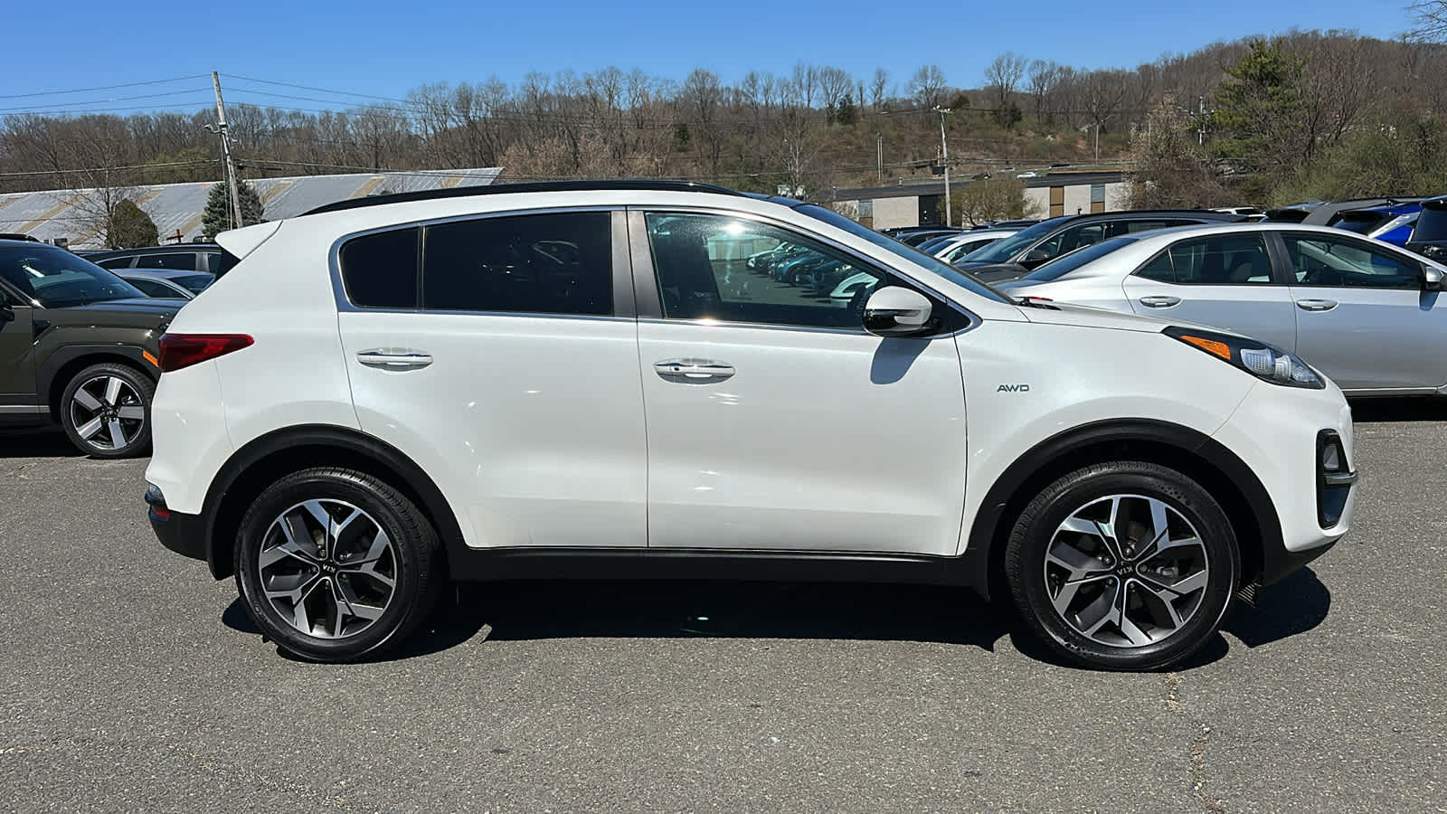 Used 2020 Kia Sportage EX with VIN KNDPNCAC3L7750787 for sale in Danbury, CT