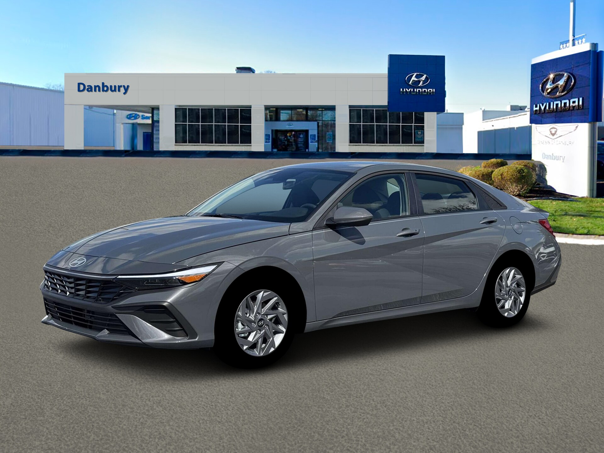 2026 Hyundai Elantra Hybrid Blue photo 2