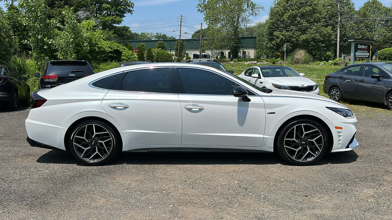 Certified 2022 Hyundai Sonata N Line with VIN KMHL14JC5NA215560 for sale in Danbury, CT