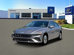 2026 Hyundai Elantra Hybrid Blue Sedan