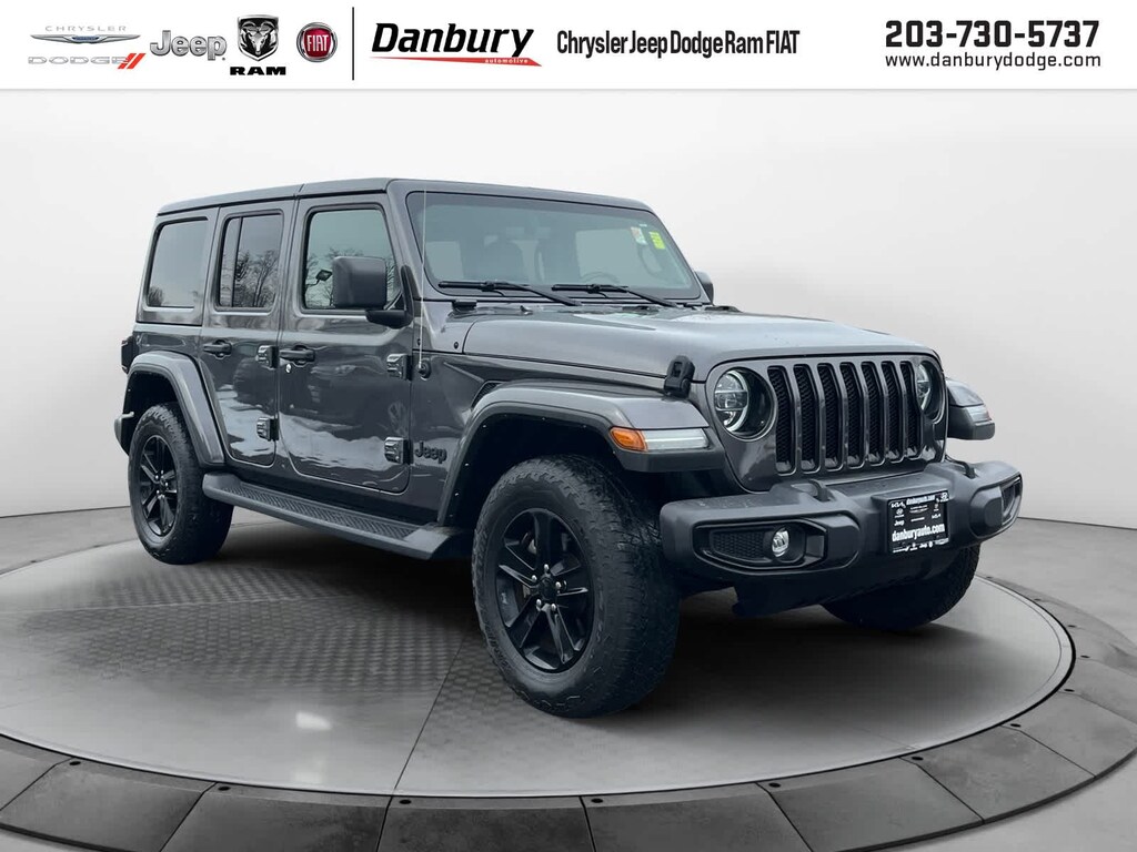 Certified 2021 Jeep Wrangler Unlimited Sahara Altitude 4x4