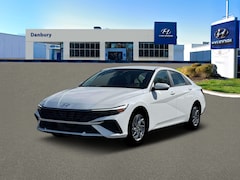 2026 Hyundai Elantra Hybrid Blue Sedan