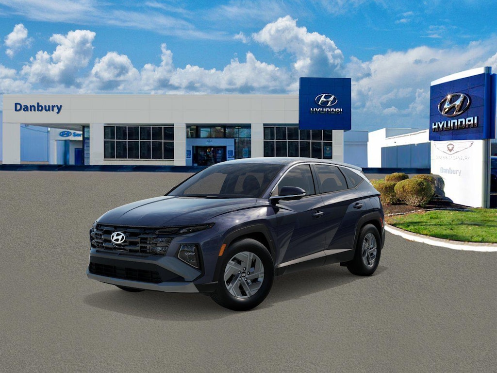 New 2026 Hyundai Tucson Hybrid Blue SUV