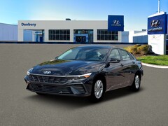 2026 Hyundai Elantra Hybrid Blue Sedan