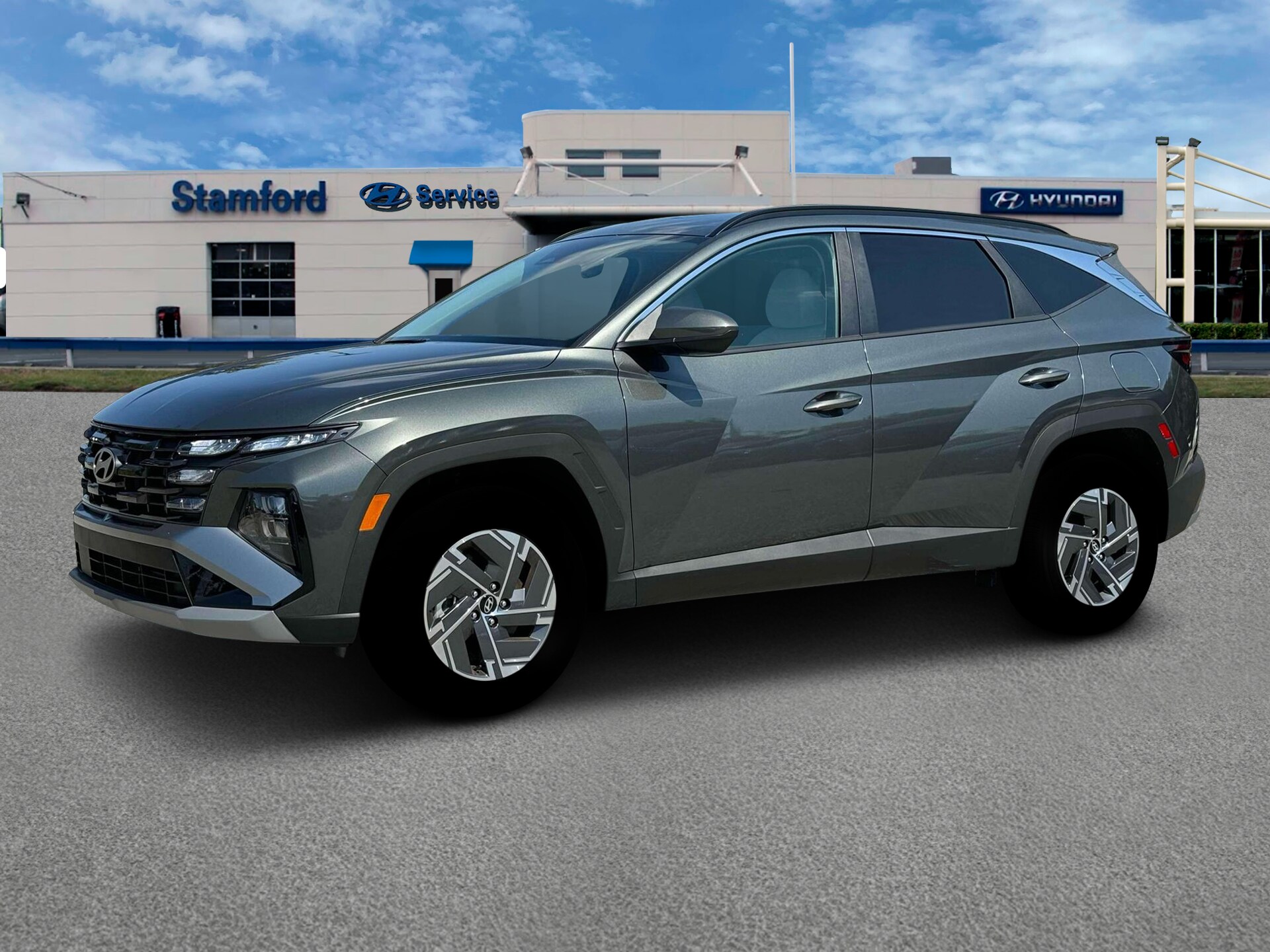 2025 Hyundai Tucson Hybrid Blue photo 2