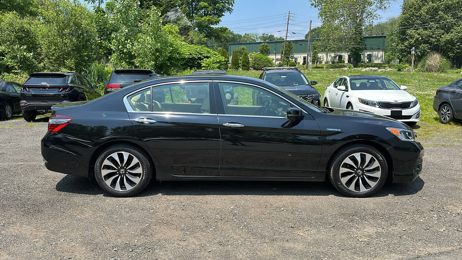 Used 2017 Honda Accord Hybrid EX-L with VIN JHMCR6F56HC016365 for sale in Danbury, CT