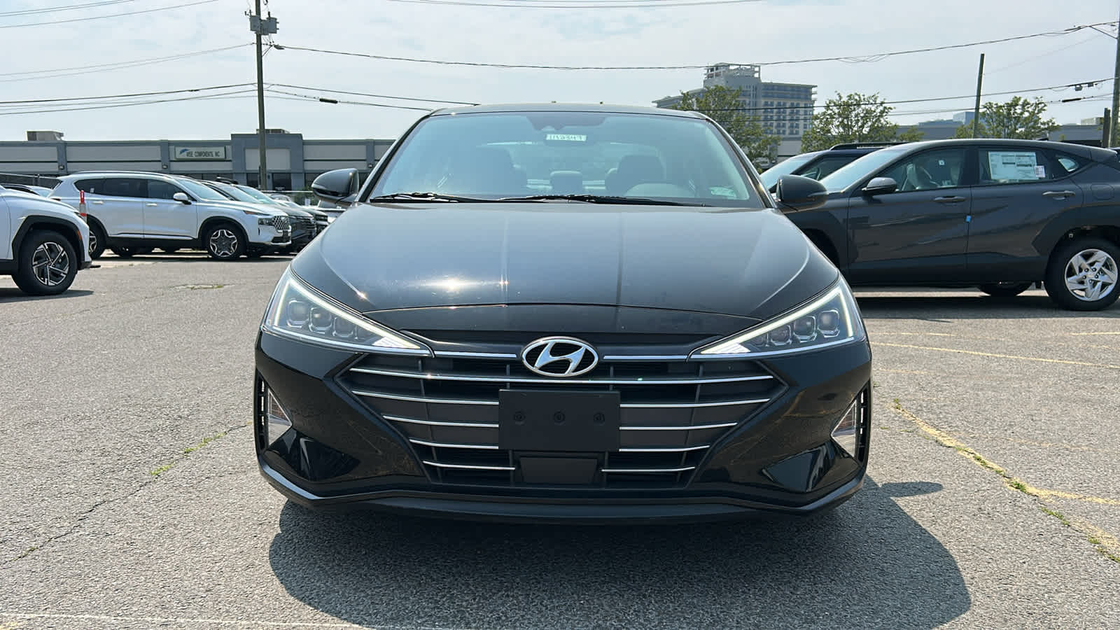 Used 2019 Hyundai Elantra Limited with VIN 5NPD84LF4KH419959 for sale in Danbury, CT