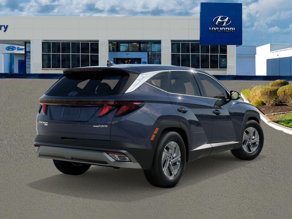 New 2026 Hyundai Tucson Hybrid Blue SUV