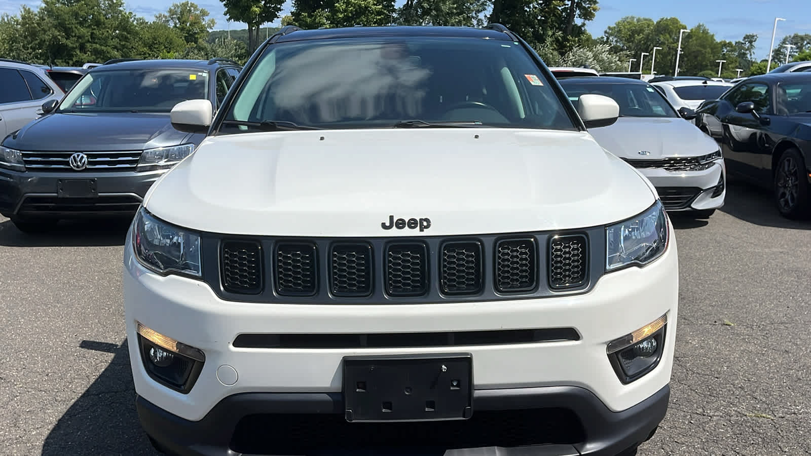 Certified 2021 Jeep Compass Altitude with VIN 3C4NJDBB4MT510496 for sale in Danbury, CT