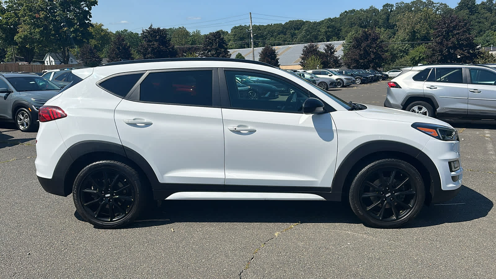 Used 2019 Hyundai Tucson Night with VIN KM8J3CAL6KU962302 for sale in Danbury, CT