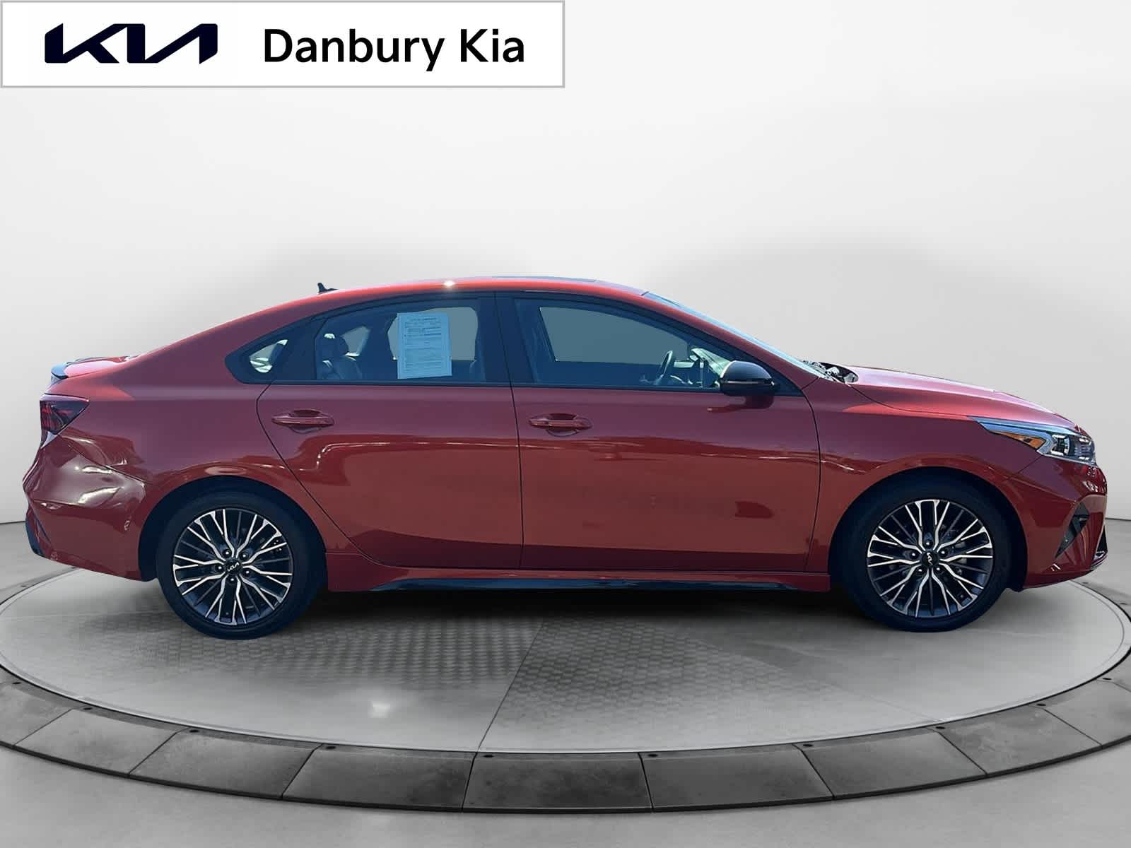 Certified 2023 Kia Forte GT-Line with VIN 3KPF54AD7PE528057 for sale in Danbury, CT