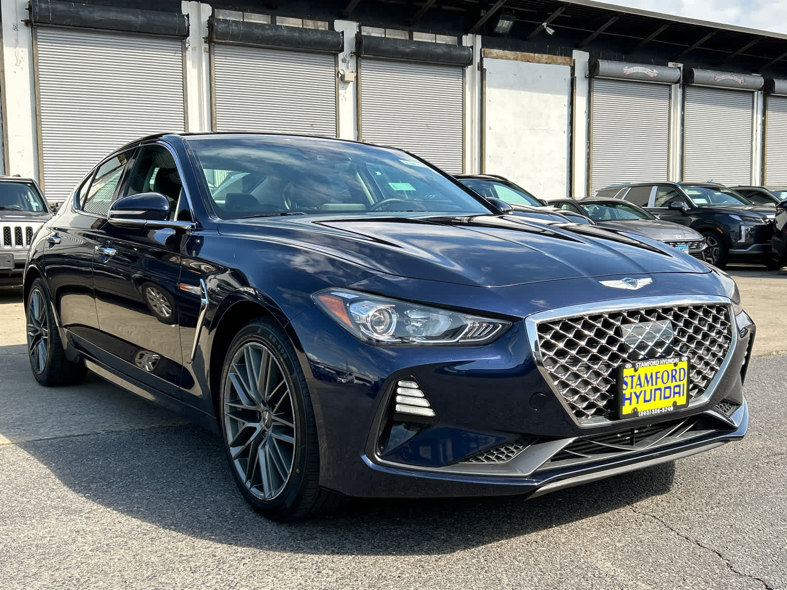 Used 2019 GENESIS G70 Advanced with VIN KMTG64LA5KU029872 for sale in Danbury, CT