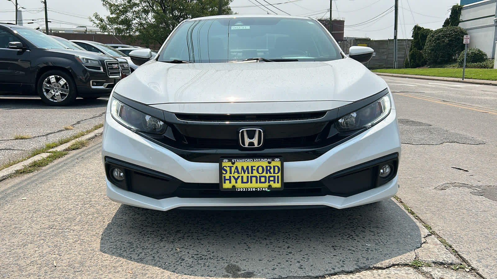 Used 2019 Honda Civic Sport with VIN 2HGFC4B87KH309363 for sale in Danbury, CT