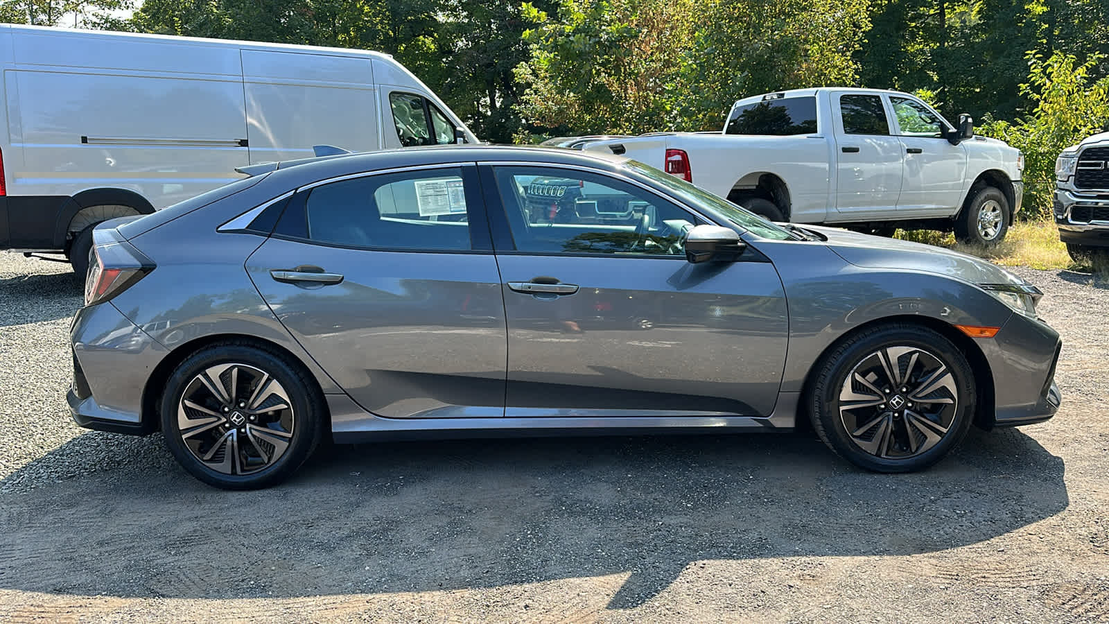 Used 2017 Honda Civic Hatchback EX with VIN SHHFK7H59HU401510 for sale in Danbury, CT