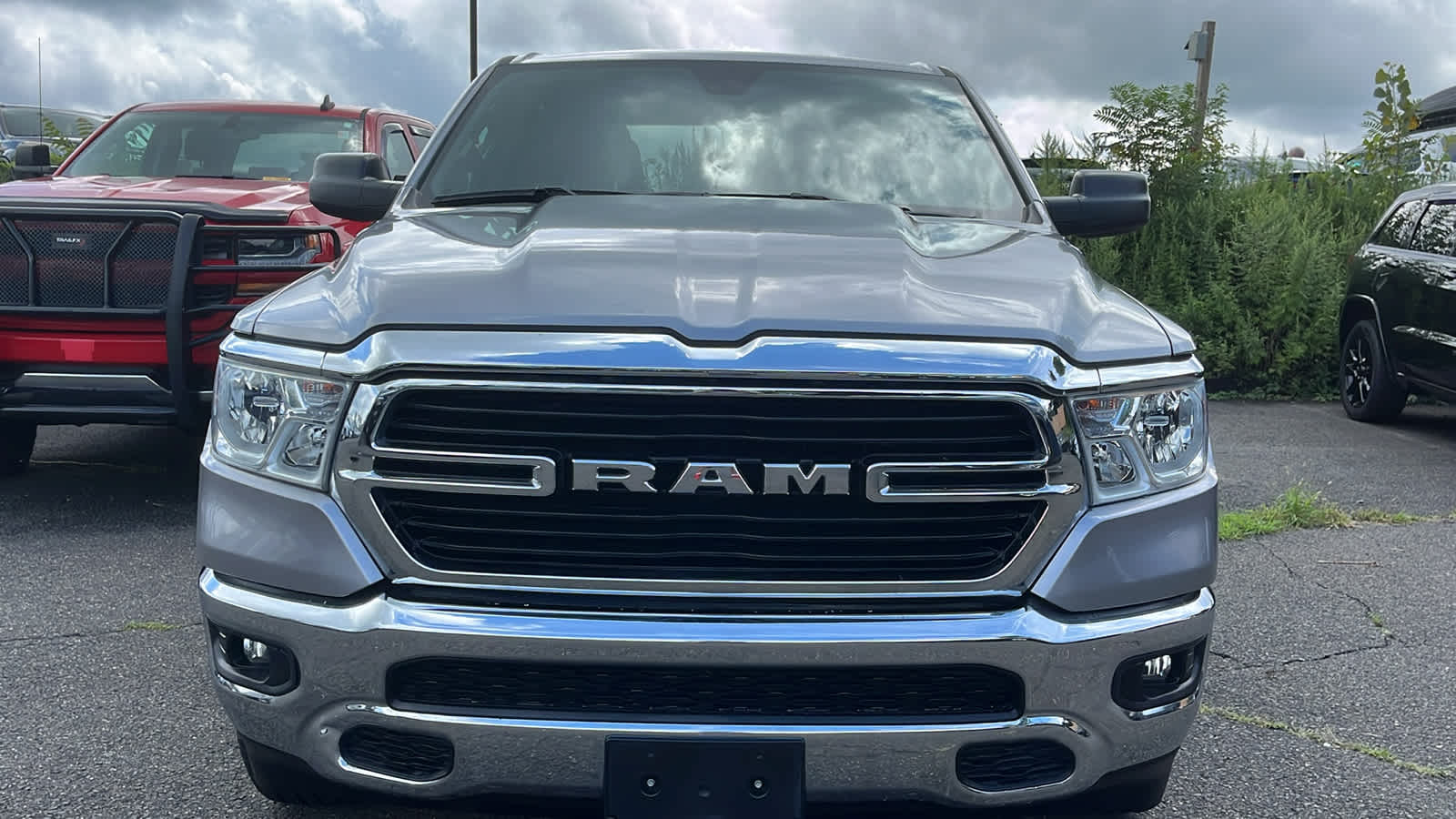 Certified 2021 RAM Ram 1500 Pickup Big Horn/Lone Star with VIN 1C6SRFFTXMN664843 for sale in Danbury, CT