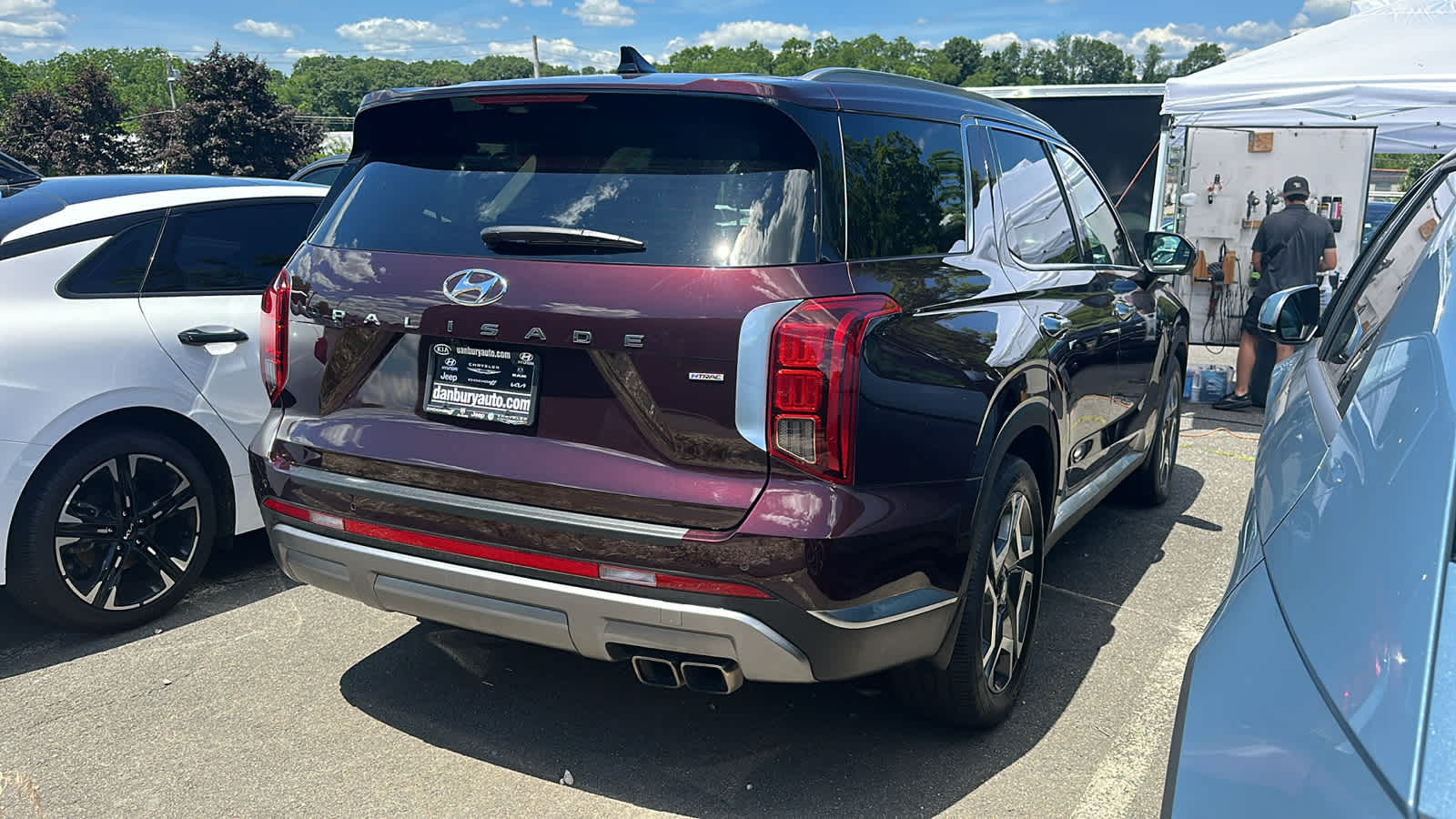 Certified 2024 Hyundai Palisade Limited with VIN KM8R5DGE0RU648327 for sale in Danbury, CT