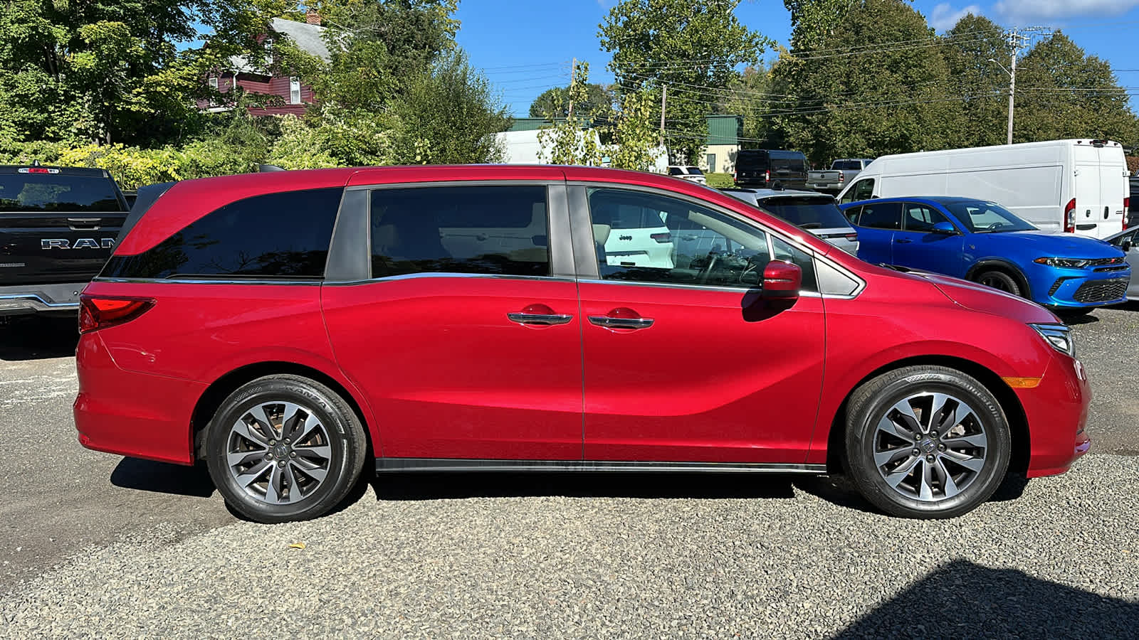 Used 2022 Honda Odyssey EX-L with VIN 5FNRL6H78NB034652 for sale in Danbury, CT