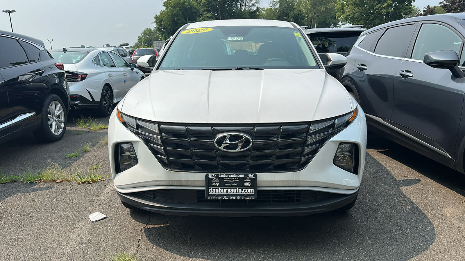 Certified 2022 Hyundai Tucson SE with VIN 5NMJACAE3NH018402 for sale in Danbury, CT