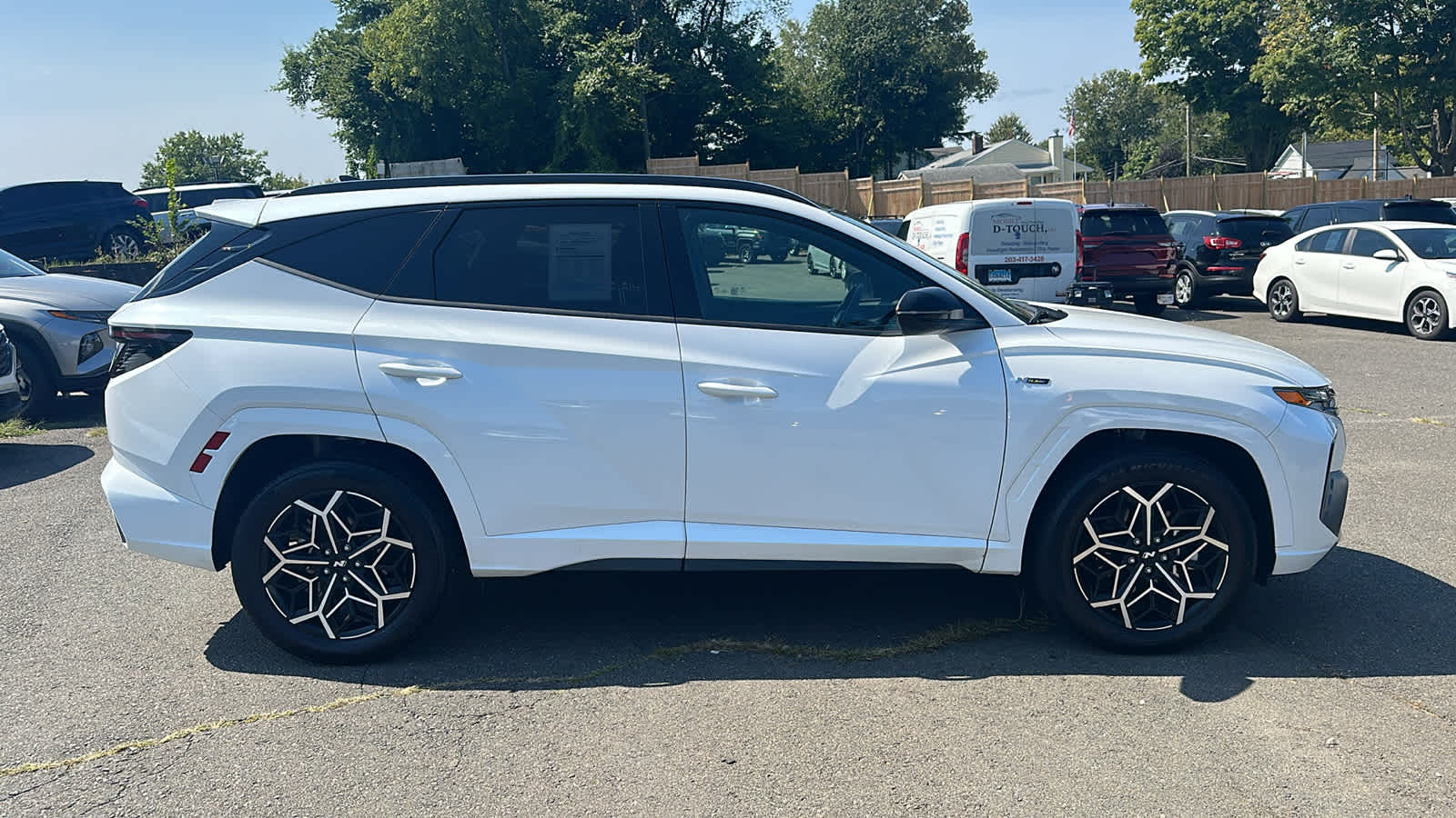 Certified 2024 Hyundai Tucson N Line with VIN KM8JFCD1XRU166356 for sale in Danbury, CT