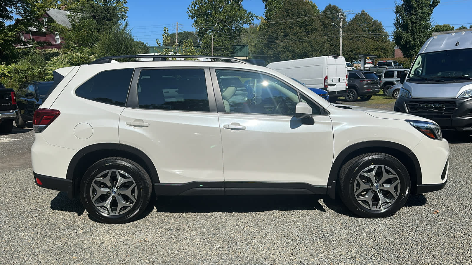 Used 2021 Subaru Forester Premium with VIN JF2SKAJCXMH574633 for sale in Danbury, CT