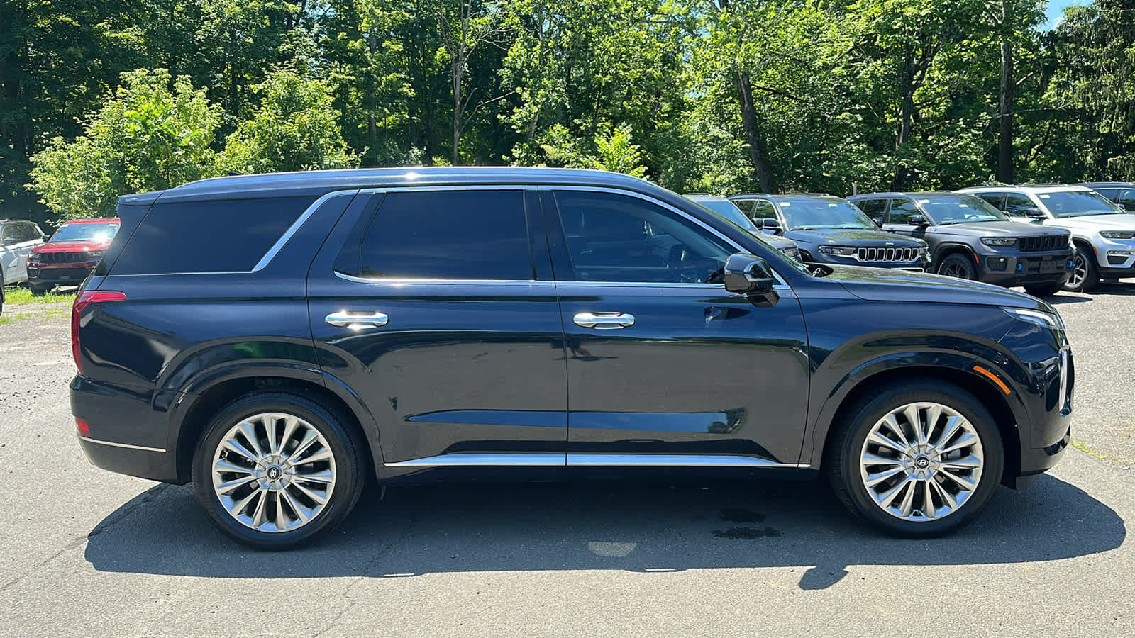 Certified 2020 Hyundai Palisade Limited with VIN KM8R5DHE9LU166316 for sale in Danbury, CT