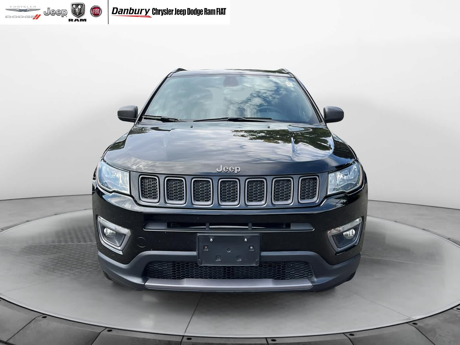 Certified 2021 Jeep Compass 80th Spec. Edition with VIN 3C4NJDEBXMT584548 for sale in Danbury, CT