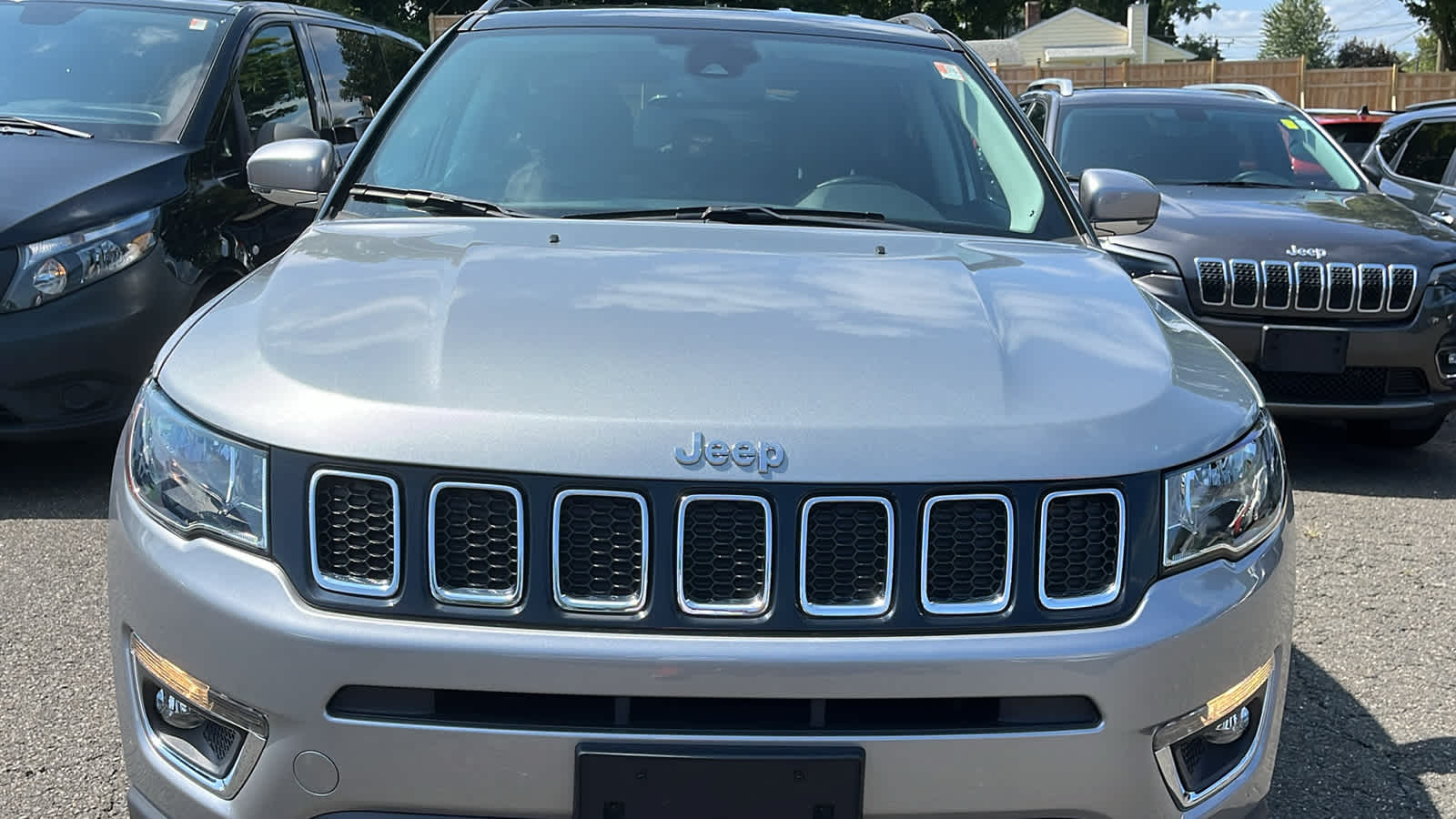 Certified 2021 Jeep Compass Limited with VIN 3C4NJDCB4MT547093 for sale in Danbury, CT