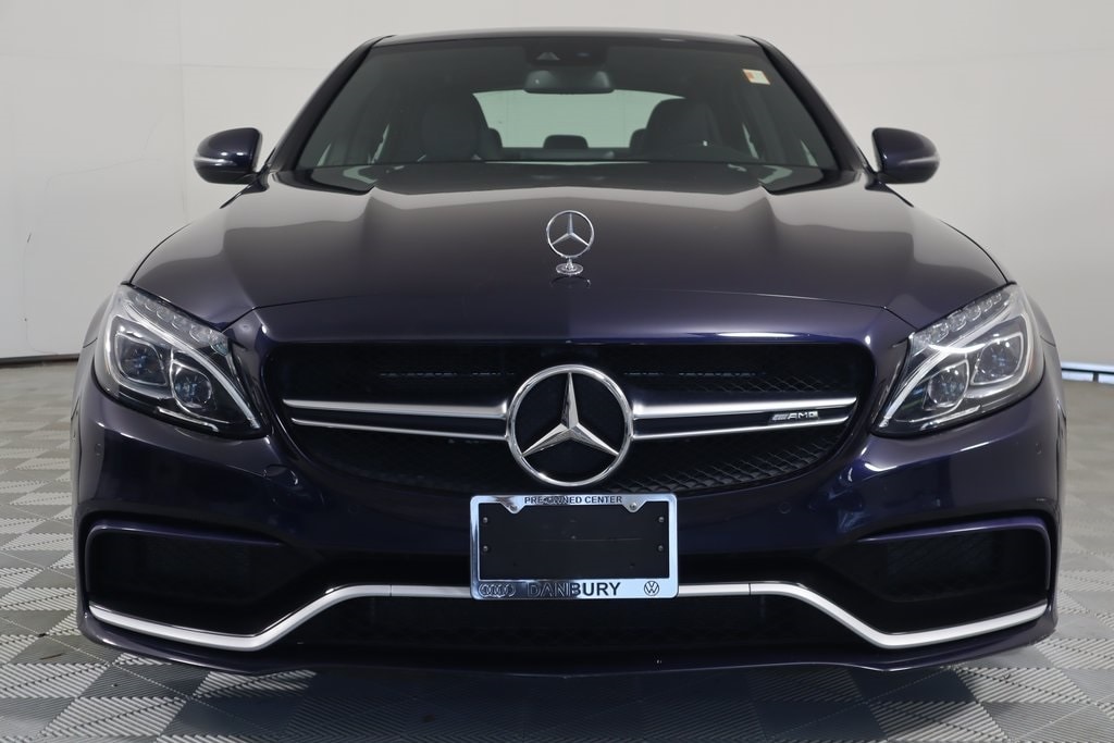 Used 2016 Mercedes-Benz C-Class AMG C63 S with VIN 55SWF8HB4GU101985 for sale in Danbury, CT