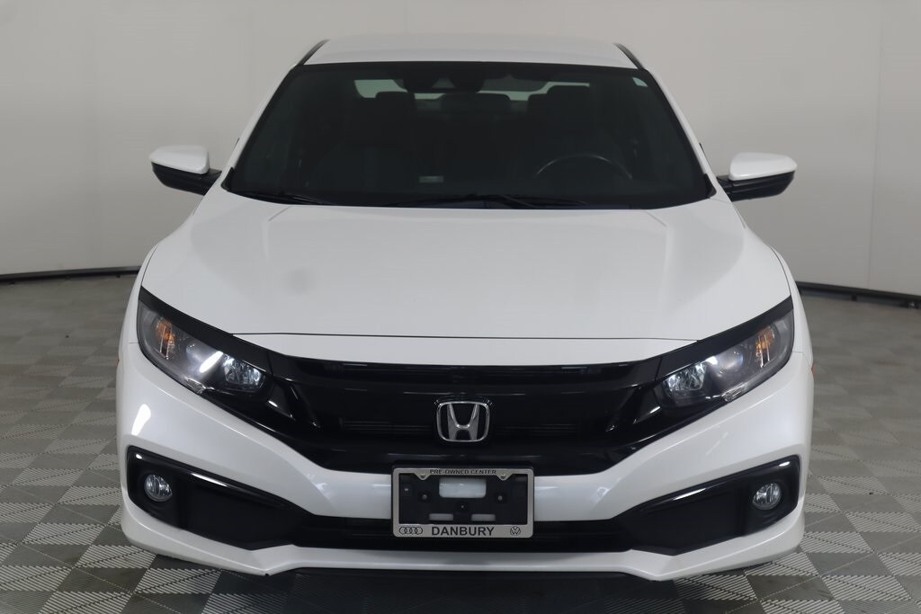 Used 2019 Honda Civic Sport with VIN 19XFC2E87KE021496 for sale in Danbury, CT