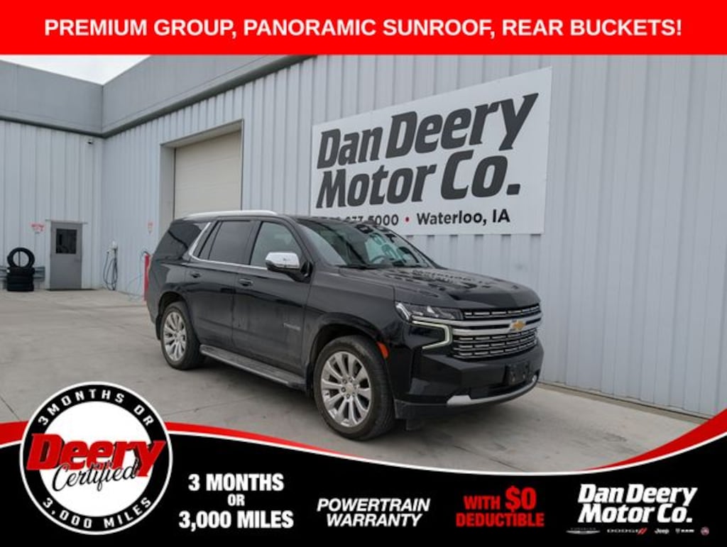 Certified 2021 Chevrolet Tahoe Premier SUV