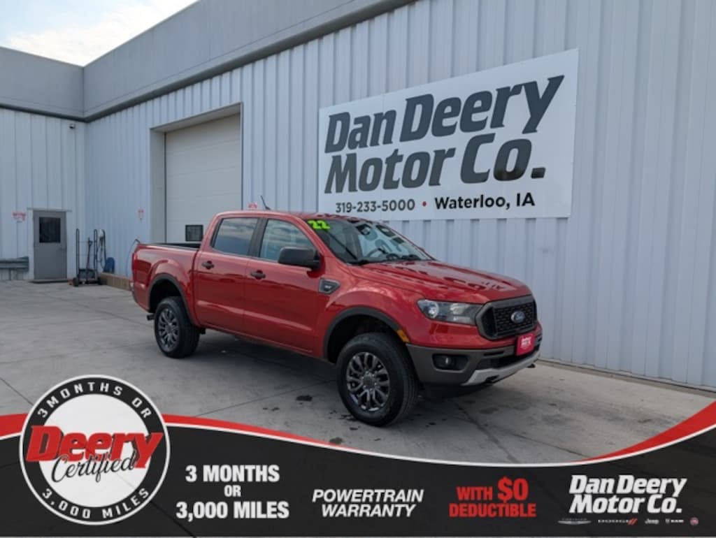 Certified 2022 Ford Ranger XLT Truck