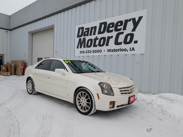 Used 2007 Cadillac CTS 3.6 with VIN 1G6DP577470128686 for sale in Waterloo, IA
