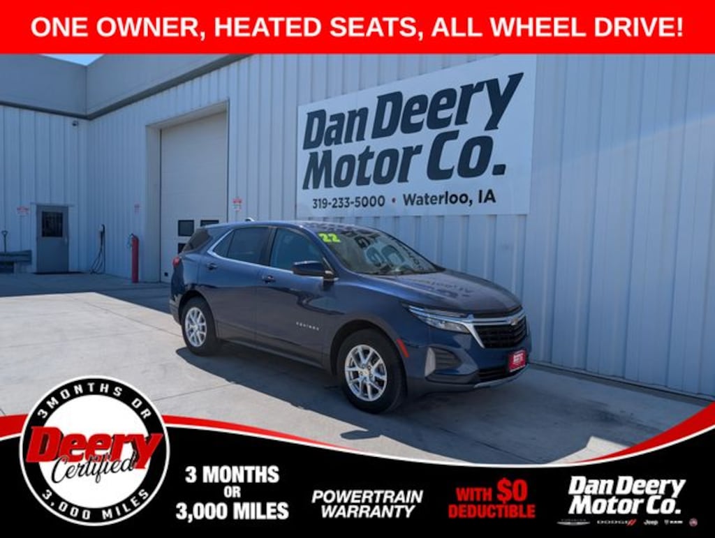 Certified 2022 Chevrolet Equinox LT SUV
