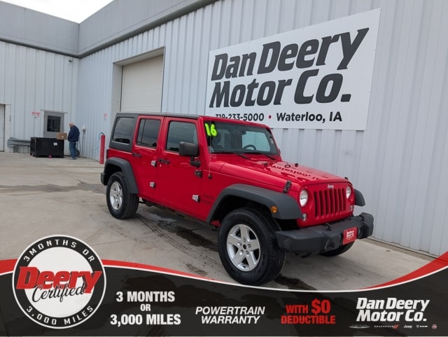 2016 Jeep Wrangler Unlimited Sport S