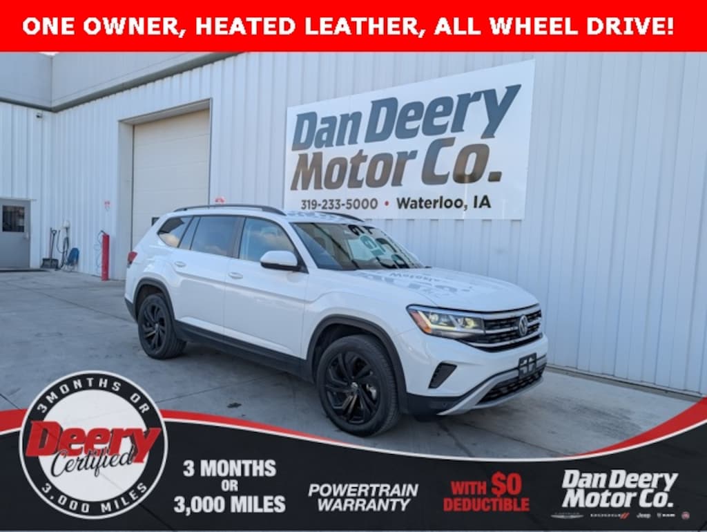 Certified 2023 Volkswagen Atlas 3.6L V6 SE w/Technology SUV