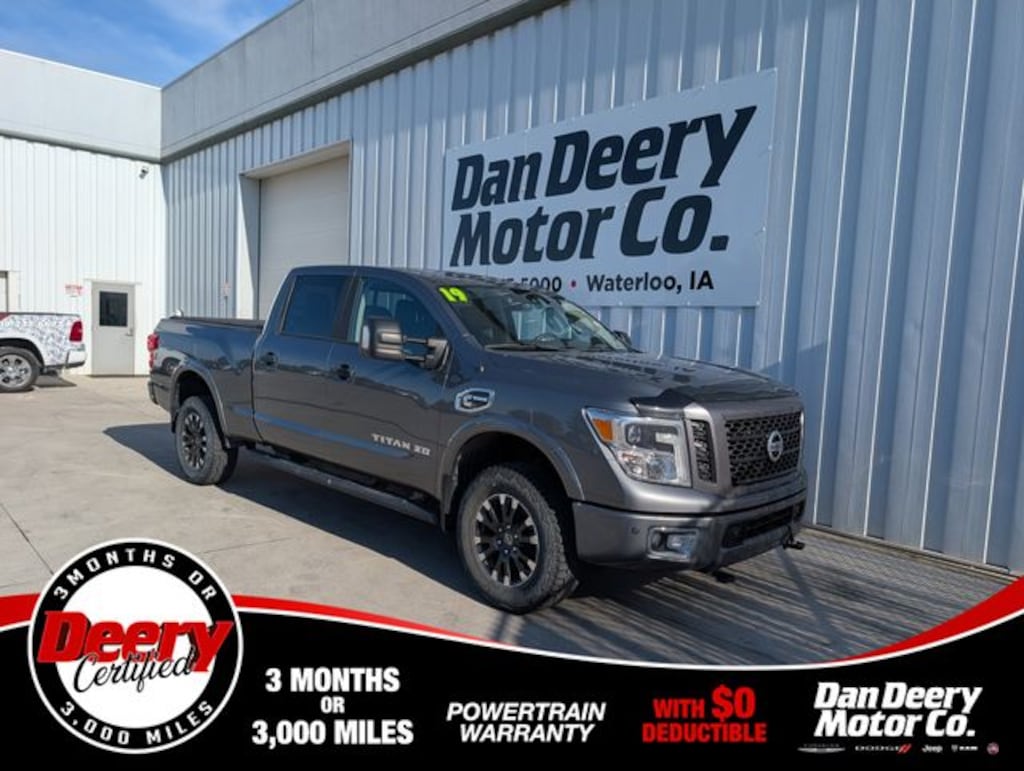 Certified 2019 Nissan Titan XD PRO-4X Truck