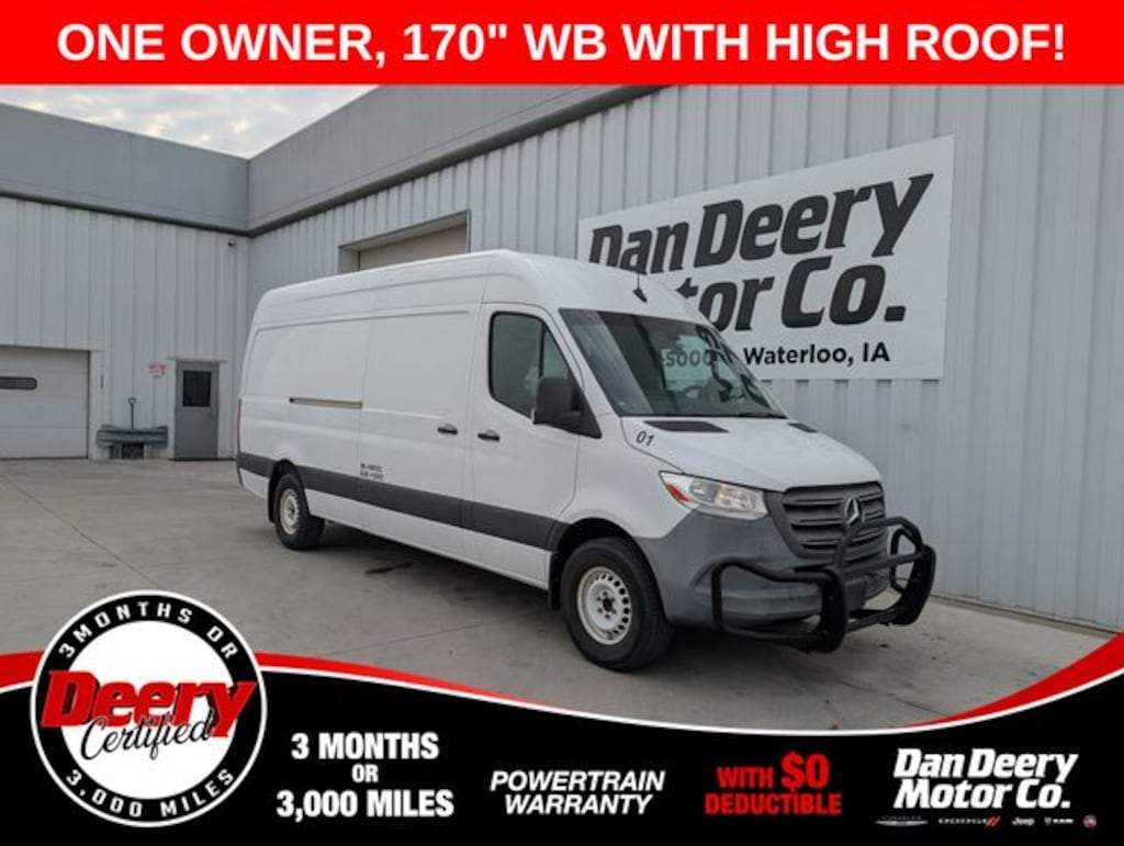 Used 2020 Mercedes-Benz Sprinter 2500 Cargo 170 WB Cargo Van