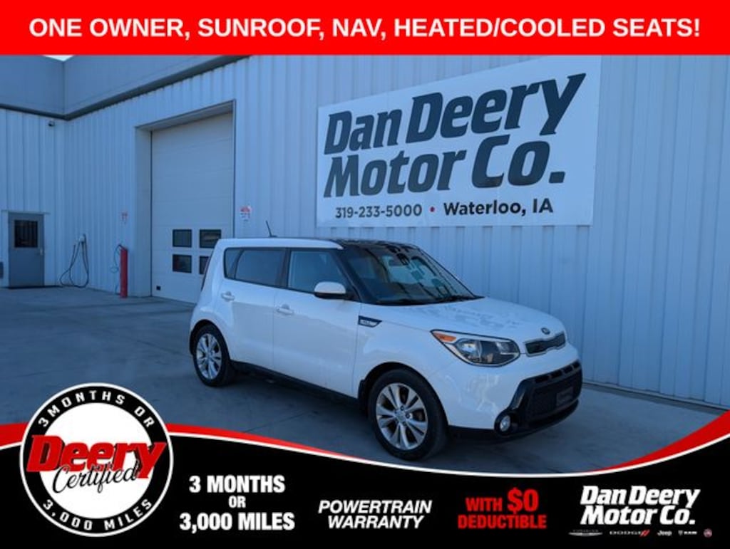 Certified 2016 Kia Soul Plus Hatchback