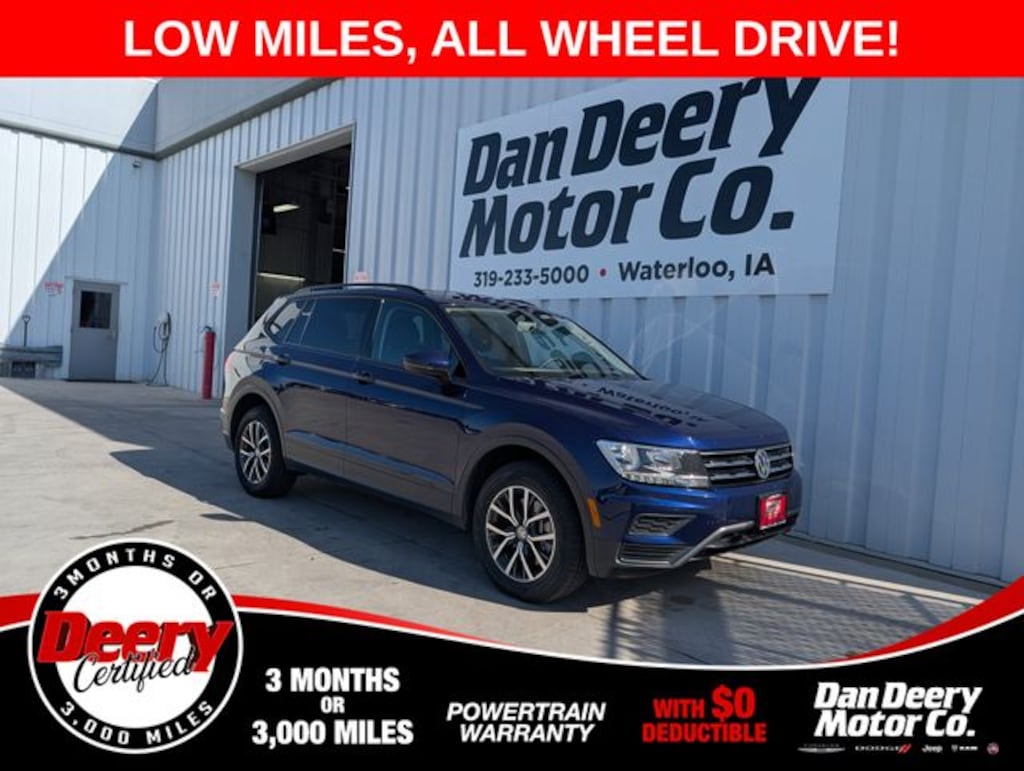 Certified 2021 Volkswagen Tiguan 2.0T S SUV