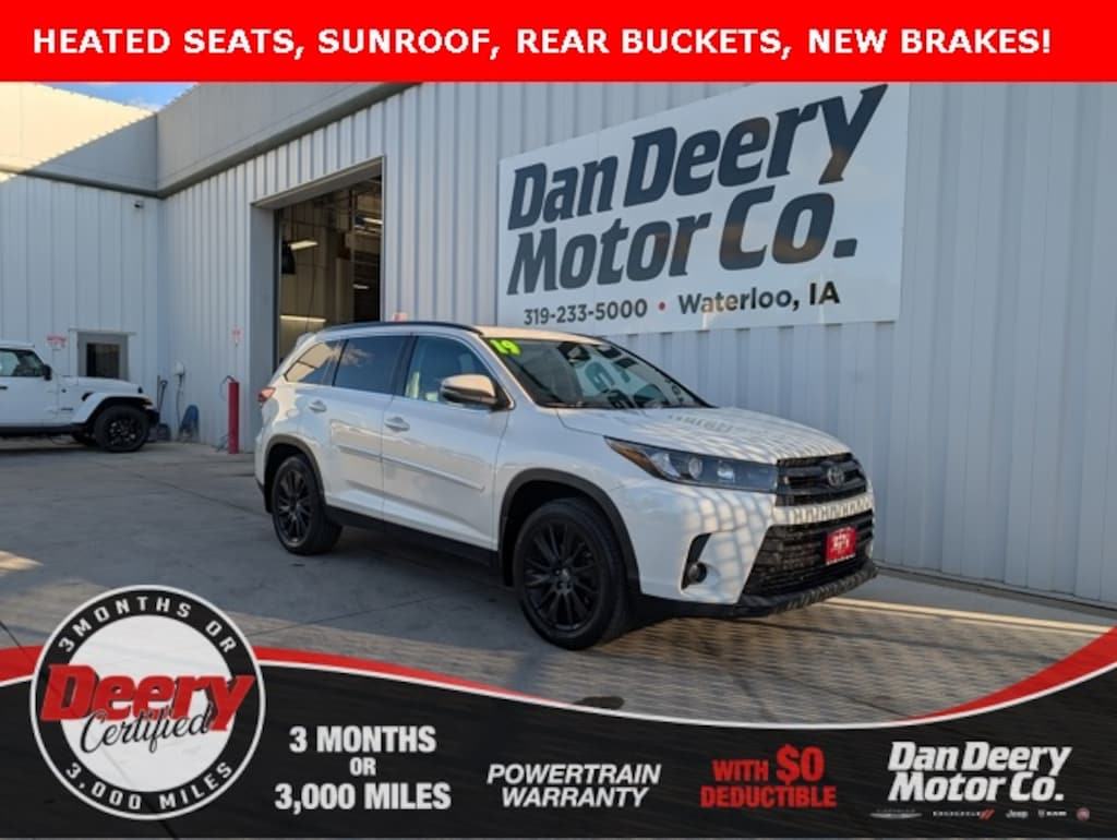 Used 2019 Toyota Highlander SE SUV