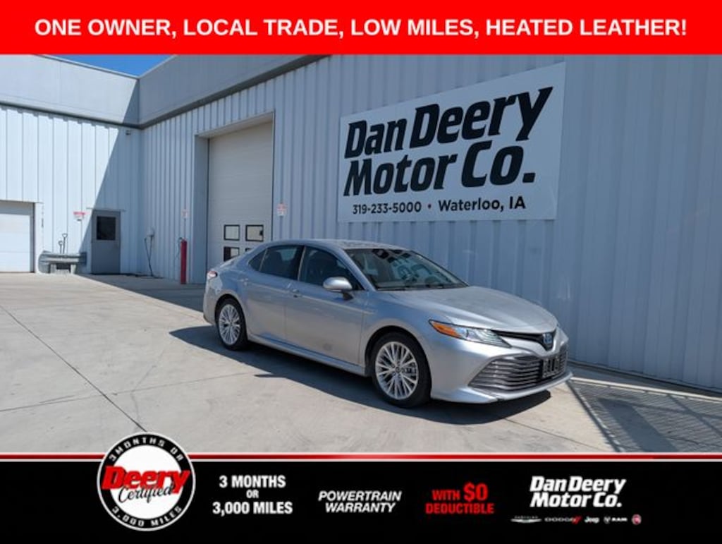 Certified 2018 Toyota Camry Hybrid XLE Sedan