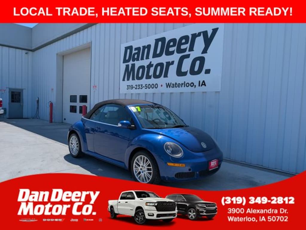 Used 2007 Volkswagen Beetle 2.5L Convertible