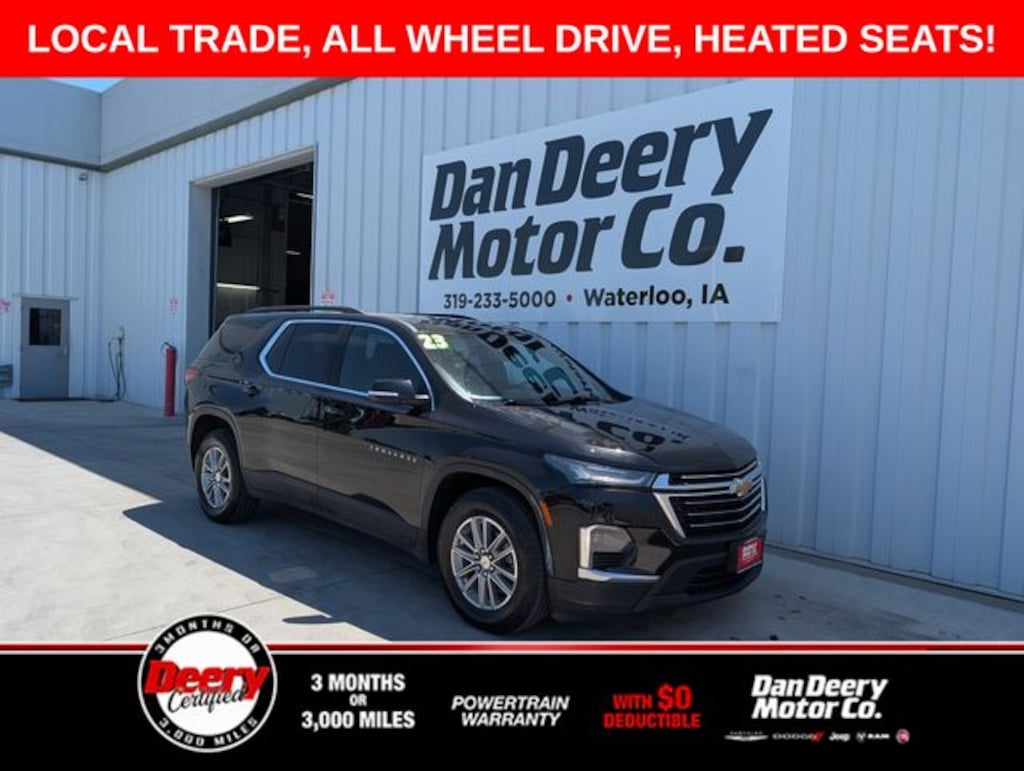 Certified 2023 Chevrolet Traverse LT SUV